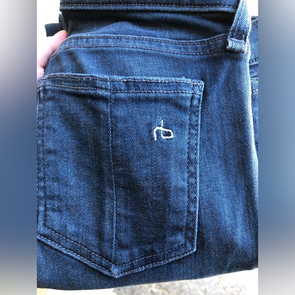 Rag & Bone Skinny Capri Jeans Size 24 Womens - Picture 9 of 9